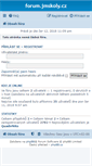 Mobile Screenshot of forum.jmskoly.cz